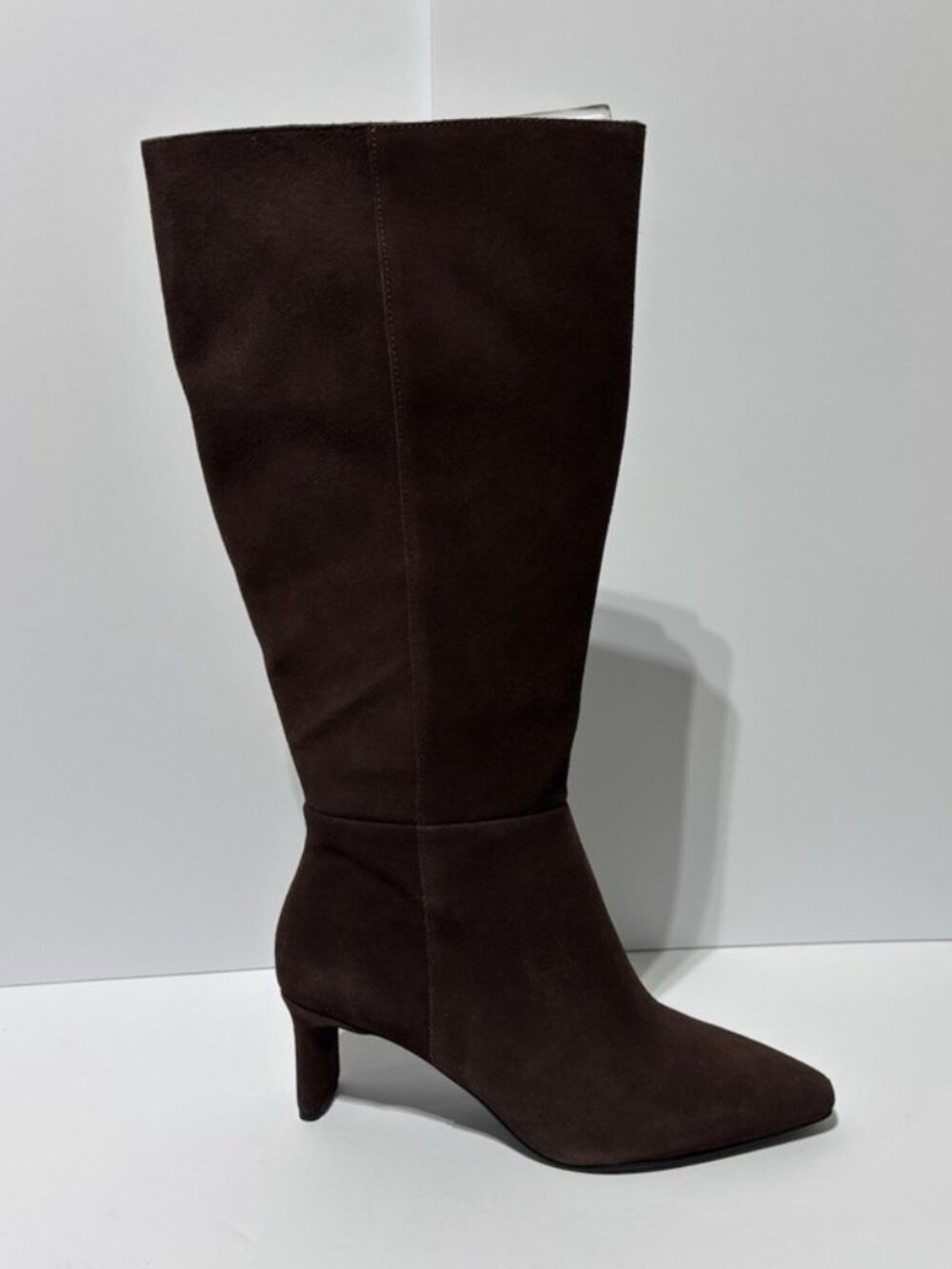 Dolce Vita Women’s Gabby Knee High Mahogany Suede Boots, Size 9E, Wide Calf